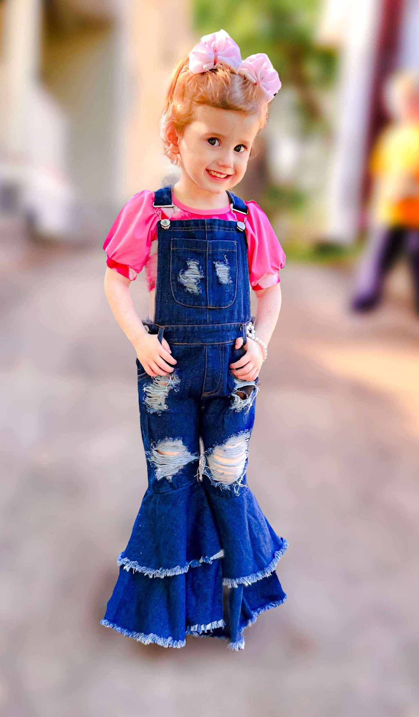 Bell bottom overalls: Baby, Toddler. & Child